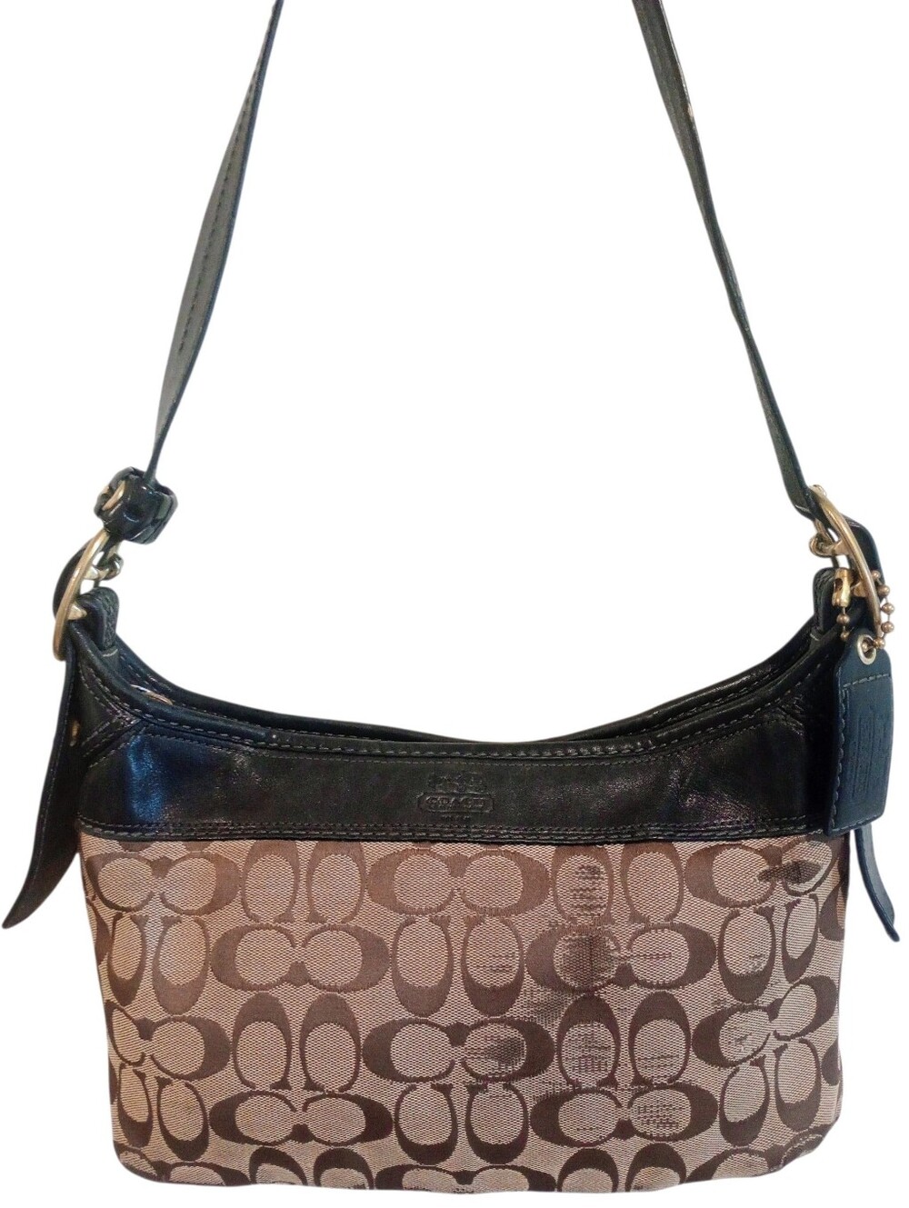Coach Vintage Signature Canvas Soho Hobo Bag